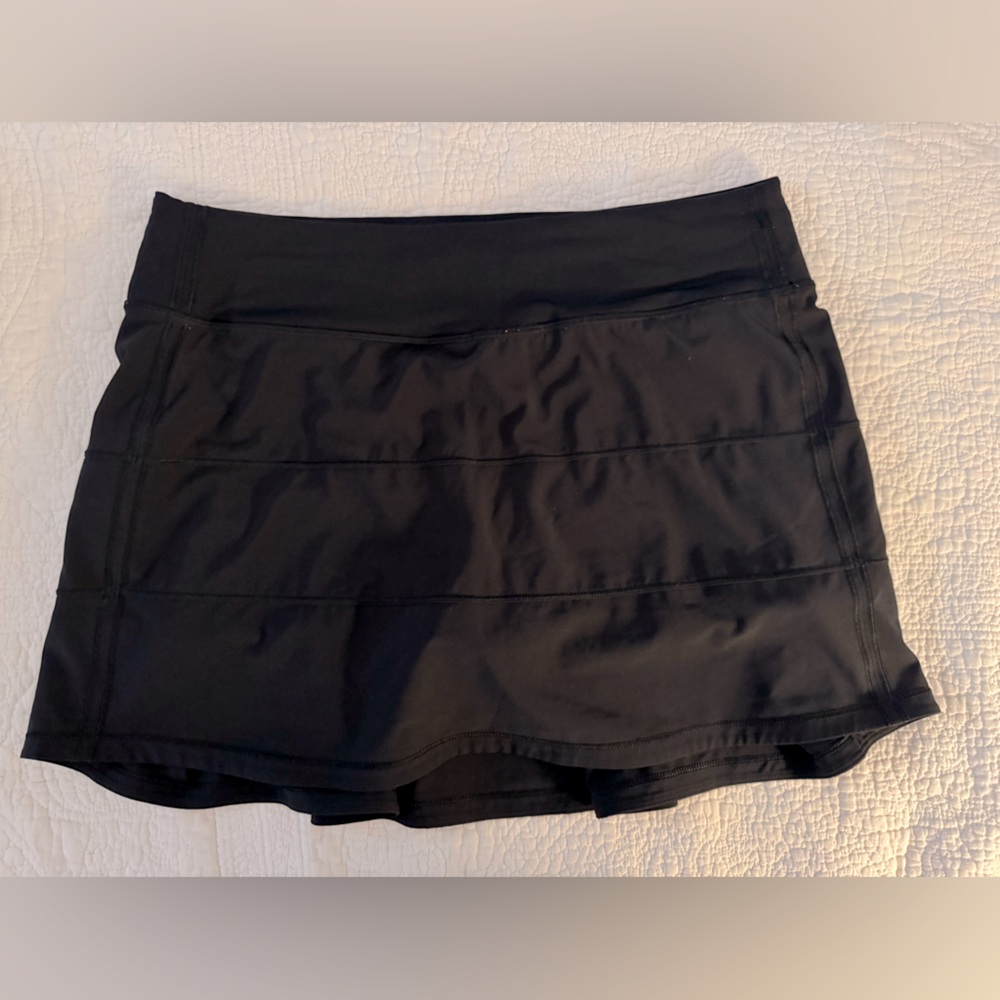 lululemon athletica Black Mini Skirt
